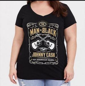 Torrid Johnny Cash T-shirt